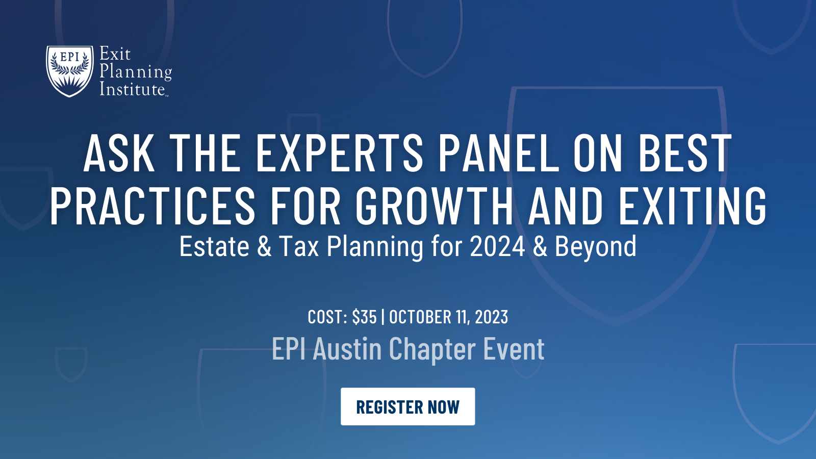 EPI Austin Chapter Event | October 11, 2023