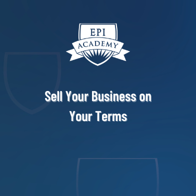 Sell Your Business on Your Terms