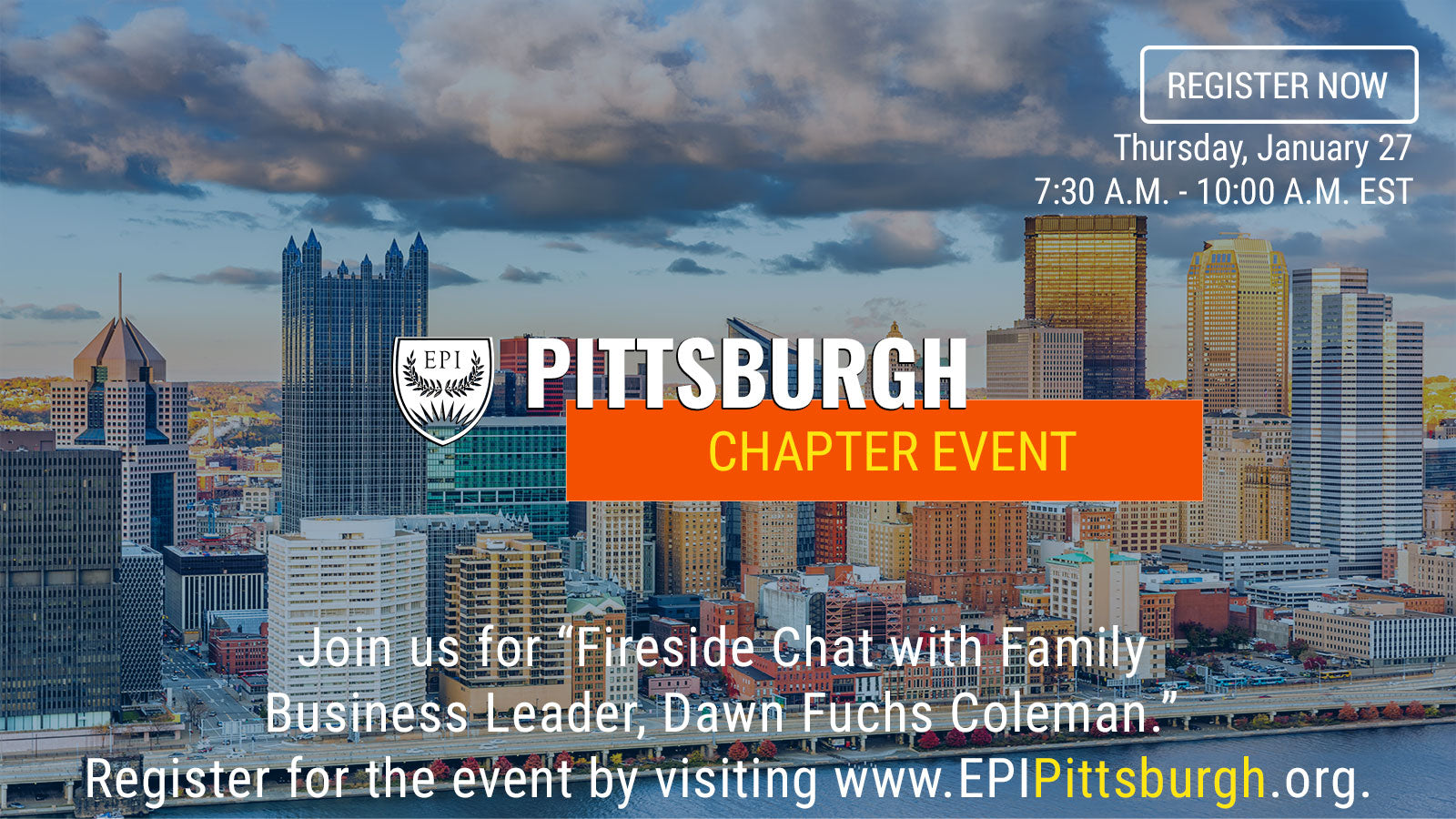 EPI Pittsburgh January 27, 2022 Chapter Event