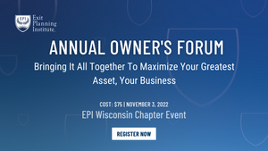 EPI Wisconsin November 3, 2022 Chapter Event